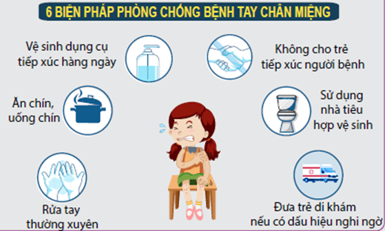 Chủ động phòng, chống bệnh tay chân miệng